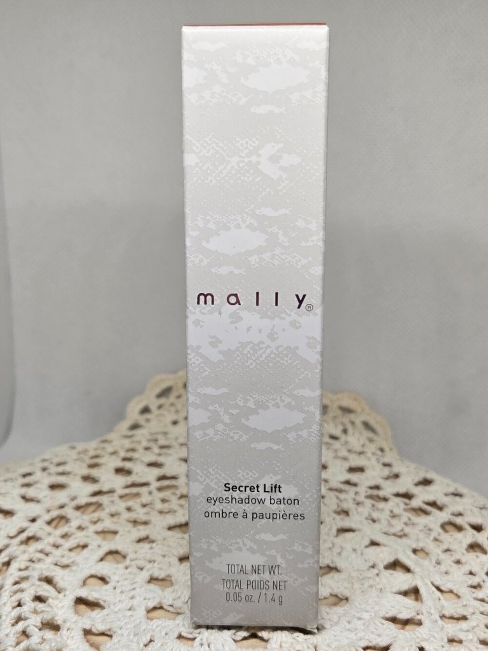 NIB Mally Secret Lift Eyeshadow Baton Double Ended "Flame/Peach Pearl"